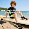 image:imageJMFCHI Boys Girls Sports Sandals Summer Kids Closed Toe Outdoor Sandals Athletic Water Shoes Sandals Child Pool Beach Sandals Quick Drying Slip Resistant8297blackGreen