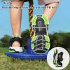 image:imageJMFCHI Boys Girls Sports Sandals Summer Kids Closed Toe Outdoor Sandals Athletic Water Shoes Sandals Child Pool Beach Sandals Quick Drying Slip Resistant8297blackGreen