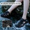 image:imageJMFCHI Boys Girls Sports Sandals Summer Kids Closed Toe Outdoor Sandals Athletic Water Shoes Sandals Child Pool Beach Sandals Quick Drying Slip Resistant8009greyBlack
