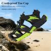image:imageJMFCHI Boys Girls Sports Sandals Summer Kids Closed Toe Outdoor Sandals Athletic Water Shoes Sandals Child Pool Beach Sandals Quick Drying Slip Resistant8009blackGreen