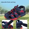 image:imageJMFCHI Boys Girls Sports Sandals Summer Kids Closed Toe Outdoor Sandals Athletic Water Shoes Sandals Child Pool Beach Sandals Quick Drying Slip Resistant8009dark BlueRed
