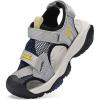 image:imageJMFCHI Boys Girls Sports Sandals Summer Kids Closed Toe Outdoor Sandals Athletic Water Shoes Sandals Child Pool Beach Sandals Quick Drying Slip Resistant8297beigeBlackYellow