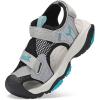 image:imageJMFCHI Boys Girls Sports Sandals Summer Kids Closed Toe Outdoor Sandals Athletic Water Shoes Sandals Child Pool Beach Sandals Quick Drying Slip Resistant8297beigeBlackGrey