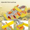 image:imageJMFCHI Boys Girls Sports Sandals Summer Kids Closed Toe Outdoor Sandals Athletic Water Shoes Sandals Child Pool Beach Sandals Quick Drying Slip Resistant8009greyYellow