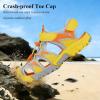 image:imageJMFCHI Boys Girls Sports Sandals Summer Kids Closed Toe Outdoor Sandals Athletic Water Shoes Sandals Child Pool Beach Sandals Quick Drying Slip Resistant8009greyYellow