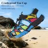 image:imageJMFCHI Boys Girls Sports Sandals Summer Kids Closed Toe Outdoor Sandals Athletic Water Shoes Sandals Child Pool Beach Sandals Quick Drying Slip Resistant8009blackDark Blue