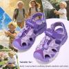 image:imageJMFCHI Boys Girls Sports Sandals Summer Kids Closed Toe Outdoor Sandals Athletic Water Shoes Sandals Child Pool Beach Sandals Quick Drying Slip Resistant8009purple