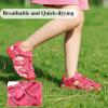 image:imageJMFCHI Boys Girls Sports Sandals Summer Kids Closed Toe Outdoor Sandals Athletic Water Shoes Sandals Child Pool Beach Sandals Quick Drying Slip Resistant8009beigeDark Pink