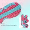 image:imageJMFCHI Boys Girls Sports Sandals Summer Kids Closed Toe Outdoor Sandals Athletic Water Shoes Sandals Child Pool Beach Sandals Quick Drying Slip Resistant8009light BlueDark Pink