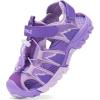 image:imageJMFCHI Boys Girls Sports Sandals Summer Kids Closed Toe Outdoor Sandals Athletic Water Shoes Sandals Child Pool Beach Sandals Quick Drying Slip Resistant8009purple