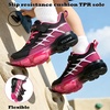 image:imageJMFCHI Kids Sneakers Boys Girls Tennis Running Shoes Outdoor Hiking Sneaker for Boys Athletic BreathableBlackPink8267