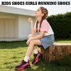 image:imageJMFCHI Kids Sneakers Boys Girls Tennis Running Shoes Outdoor Hiking Sneaker for Boys Athletic BreathableBlackPink8267