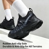 image:imageJMFCHI Kids Wide Toe Box Wide Width Sneakers Boys Girls Breathable Lightweight Non Slip Athletic Walking Shoes for Little Big KidBlackGrey8185q