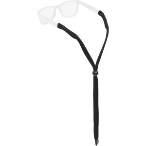 imageChums Original Cotton Safety Eyewear RetaineUnisex Keeper for SunglassesAdjustable Fit ampamp Made in USA StandardEnd SizeBlack