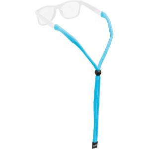 imageChums Original Cotton Safety Eyewear RetaineUnisex Keeper for SunglassesAdjustable Fit ampamp Made in USA StandardEnd SizeEv Blue