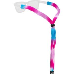 imageChums Original Cotton Safety Eyewear RetaineUnisex Keeper for SunglassesAdjustable Fit ampamp Made in USA StandardEnd SizePinkBlue Tie Dye