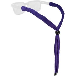 imageChums Original Cotton Safety Eyewear RetaineUnisex Keeper for SunglassesAdjustable Fit ampamp Made in USA StandardEnd SizePlum