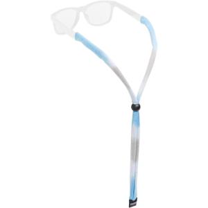 imageChums Original Cotton Safety Eyewear RetaineUnisex Keeper for SunglassesAdjustable Fit ampamp Made in USA StandardEnd SizeSky Dye