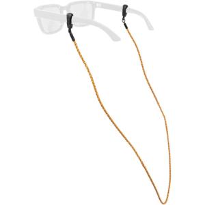 imageChums Braided Leather Eyewear Retainer  Genuine Leather Eyeglass Chain to Secure SunglassesNatural