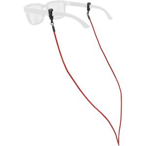 imageChums Braided Leather Eyewear Retainer  Genuine Leather Eyeglass Chain to Secure SunglassesRed