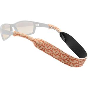 imageChums Neoprene Classic Eyewear Retainer  Durable Floating Sunglasses Sport StrapBlueOrange Bass Fish