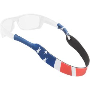 imageChums Neoprene Classic Eyewear Retainer  Durable Floating Sunglasses Sport StrapStars  Stripes