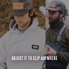 imageChums Hat Clip for Travel  Adjustable Hat Holder for Travel ampamp Cap Retainer for Fishing Snap Backs ampamp More  9 Inch Black11106
