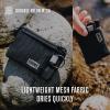 imageChums Surfshorts Flow Wallet  Ultra Thin Slim Card RFID Wallet For Men with Keyring Attachment ampamp Quick Drying Mesh  EV GreenEV Green