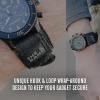 imageChums The Band 20mm Wide Watch Band Black