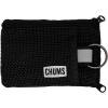 imageChums Surfshorts Flow Wallet  Ultra Thin Slim Card RFID Wallet For Men with Keyring Attachment ampamp Quick Drying Mesh  EV GreenBlack