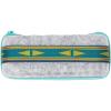 imageChums Upcycled Felt Case for Sunglasses ampamp Eyeglasses  WaterResistant Holder ampamp Scratch Free Lens Protection wZipperGreyAqua