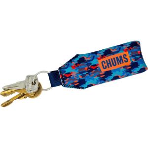 imageChums Neoprene Floating Keychain for Boat Keys Car Keys Water Craft Key Float  Water Sports ampamp Boating AccessoriesFish Camo Blue