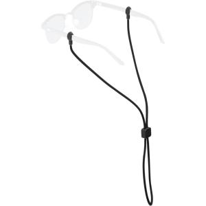 imageChums Slip Fit Rope Glasses Retainer  Unisex Adjustable Eyewear Holder Sunglasses StrapBlack