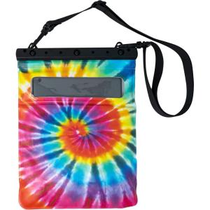 imageChums Splash Bag Tablet  Tablet ampamp Ipad Holder  Large Electronics Storage Dry Bag WLock Closure ampamp Touchscreen CapabilityRainbow Tie Dye