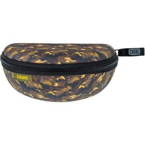 imageChums Transporter Hardshell  Hard Sided Protective Sunglasses CaseFish Camo Green