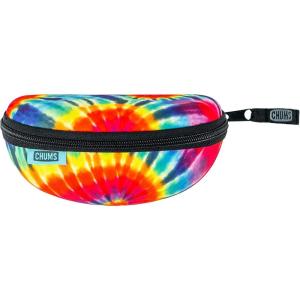imageChums Transporter Hardshell  Hard Sided Protective Sunglasses CaseRainbow Tie Dye