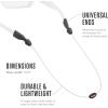 imageChums Orbiter Eyewear Retainer  Lightweight Stainless Steel Cable Glasses StrapRoyal