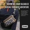 imageChums Polyester Rover CrossBody Bag  Adjustable MultiPocket Crossbody Tactical Backpack for Men and WomenFireside