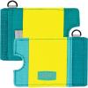 imageChums Bandit LoPro Minimalist Wallet  Compact RFID Wallet with Keyring ampamp Elastic Strap for Cash LimeBlueRoyalSeaCitrusGreen