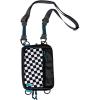 imageChums Polyester Rover CrossBody Bag  Adjustable MultiPocket Crossbody Tactical Backpack for Men and WomenCheckers