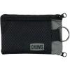 imageChums Surfshorts Wallet  Lightweight Slim Wallet with RFID Blocking Card ampamp Clear ID Window  Zippered Minimalist Wallet wKey Ring  Solid ColorsBlackGray