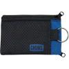 imageChums Surfshorts Wallet  Lightweight Slim Wallet with RFID Blocking Card ampamp Clear ID Window  Zippered Minimalist Wallet wKey Ring  Solid ColorsBlack Blue