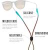imageChums Slim Retainer  Adjustable Eyewear Keeper  Thin Silicone Safety Eyewear Retainer for Women ampamp MenAqua