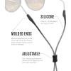 imageChums Slim Retainer  Adjustable Eyewear Keeper  Thin Silicone Safety Eyewear Retainer for Women ampamp MenCobalt