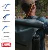 imageChums Switchback Eyewear Retainer  Lightweight Silicone Sunglasses StrapTeal