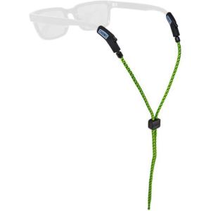 imageChums 3mm Ripcord Rope Sunglasses Retainer ampamp Glasses Strap for Men ampamp WomenGreenDark GreenYellow