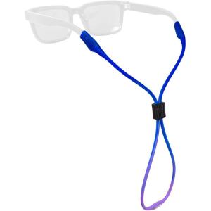 imageChums Slim Retainer  Adjustable Eyewear Keeper  Thin Silicone Safety Eyewear Retainer for Women ampamp MenCobaltPeriwinkle