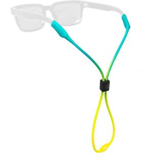 imageChums Slim Retainer  Adjustable Eyewear Keeper  Thin Silicone Safety Eyewear Retainer for Women ampamp MenSeafoamCitrus