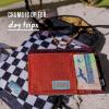imageChums Bandit Zip Wallet OliveTealPuttyRustBurgundyTan