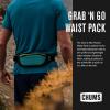 imageChums Neo Pocket Waist Pack  Compact Neoprene Belt Bag for Men ampamp Women  Slim Minimalist Fanny Pack  Water Resistant ampamp Adjustable  TealBlack